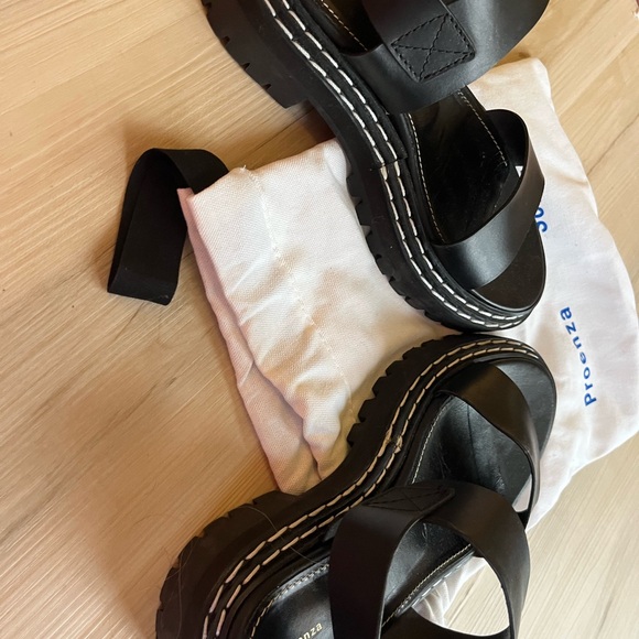 Size 40 Proenza Schouler Chubky Sandals - Picture 3 of 7